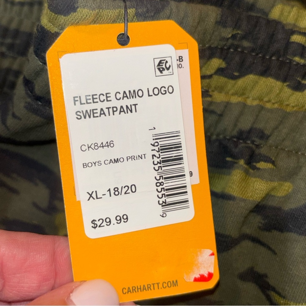 Carhartt Camouflage Jogger Pants NWT - Picture 7 of 8